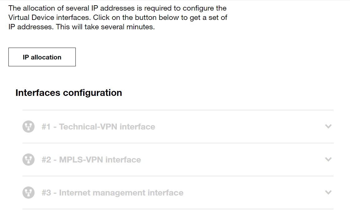 IP allocation