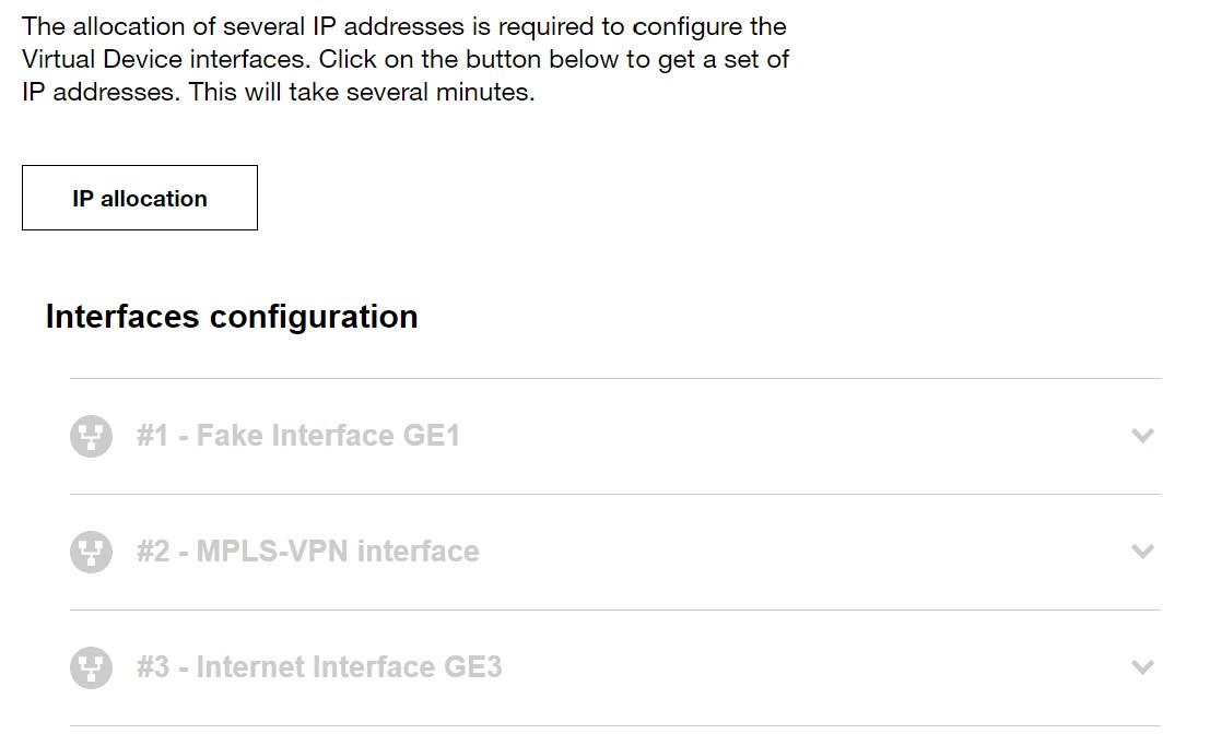 IP allocation