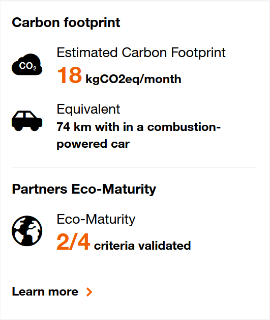 Carbon footprint for Virtual Edge